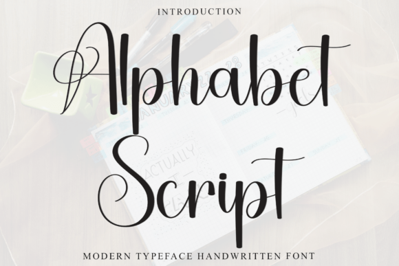 Alphabet Script: A Soft Touch for Modern Designs