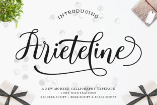 Ariteline Script: The Bold Calligraphy Font for Modern Brands