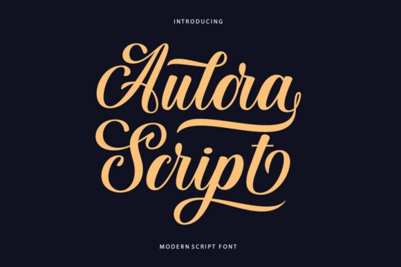 Aulora Script: Elegance in Every Stroke