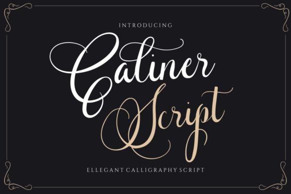 Caliner Script: A Touch of Elegance for Your Designs