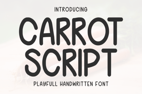 Carrot Script: The Playful Handwritten Font for Creative Projects