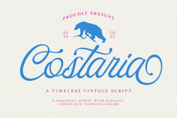 Costaria Script: Where Classic Elegance Meets Modern Flow