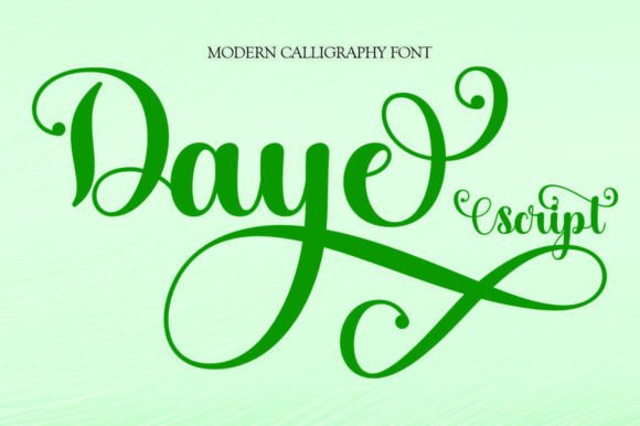 Daye Script: Crafting Warmth and Elegance in Your Designs