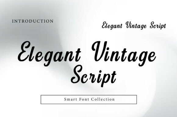 Elegant Vintage Script: A Font That Tells a Story