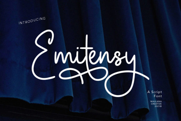 Emitensy Script: A Delicate Touch for Modern Design