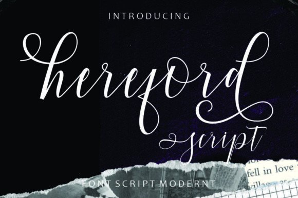 Exploring the Elegance of Hereford Script