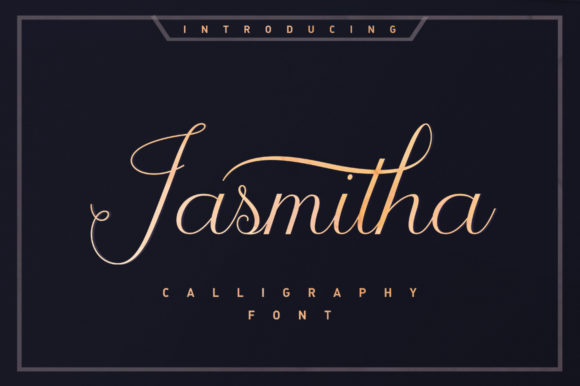 Jasmitha Script: The Modern Handwritten Font for Authentic Brands