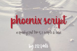 Phoenix Script Trio: More Than Just a Font Collection