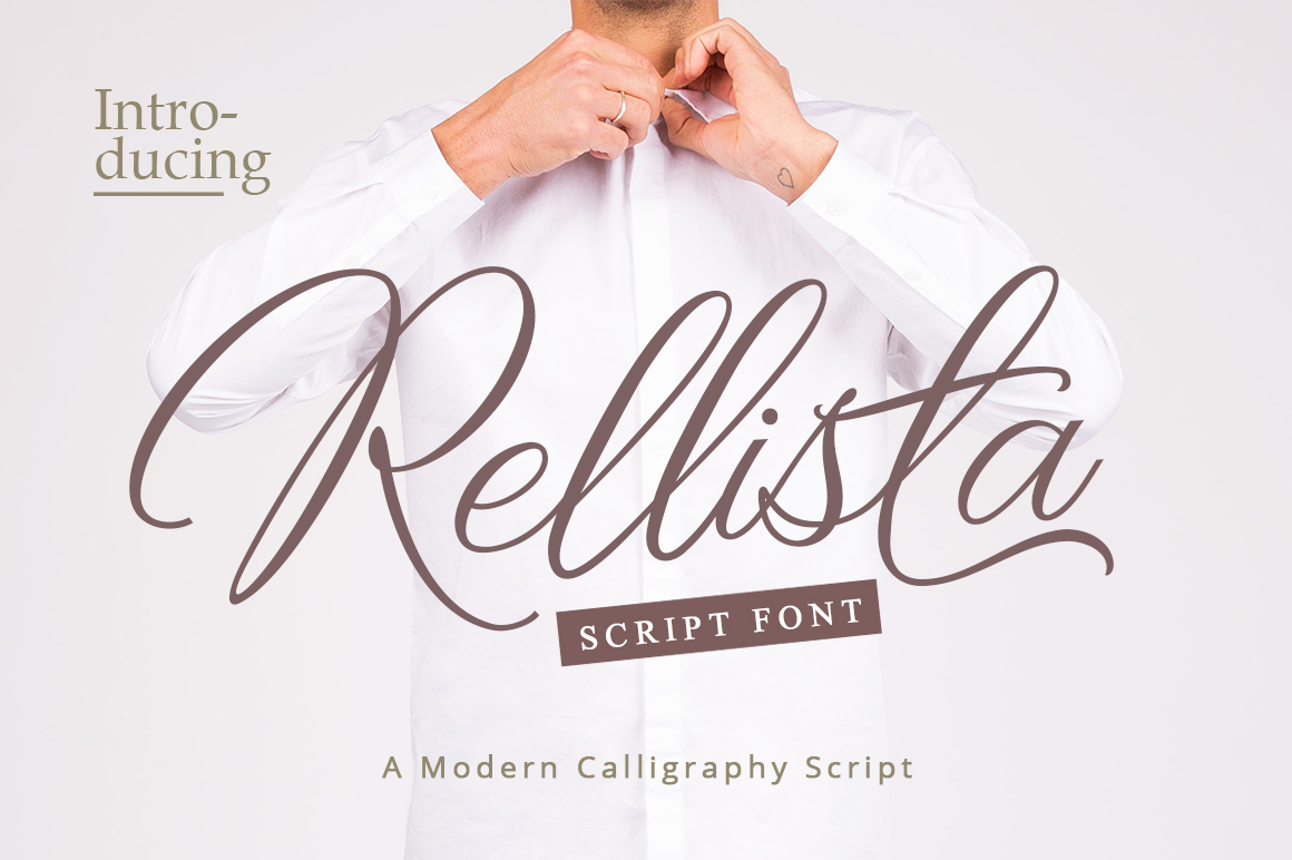 Rellista Script: Bringing Elegance and Modern Flair to Your Designs