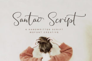 Santai Script: Adding Contemporary Elegance to Your Designs