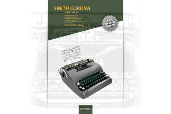 Smith-Corona Script No. 46: A Typeface with Authentic Vintage Soul