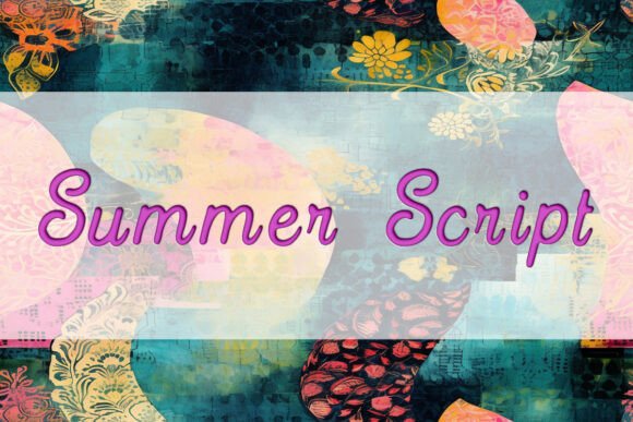 Summer Script: A Fresh Take on the Handwritten Typeface