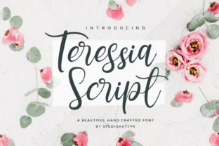 Teressia Script: A Handwritten Font for Authentic Design
