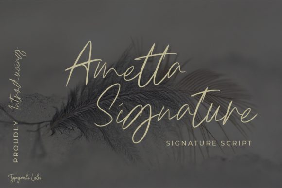 The Art of the Handwritten Mark: A Guide to Ametta Signature Script