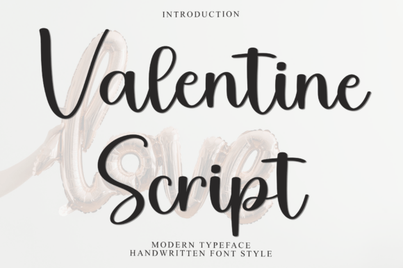 Valentine Script: A Festive Typeface for Seasonal Charm