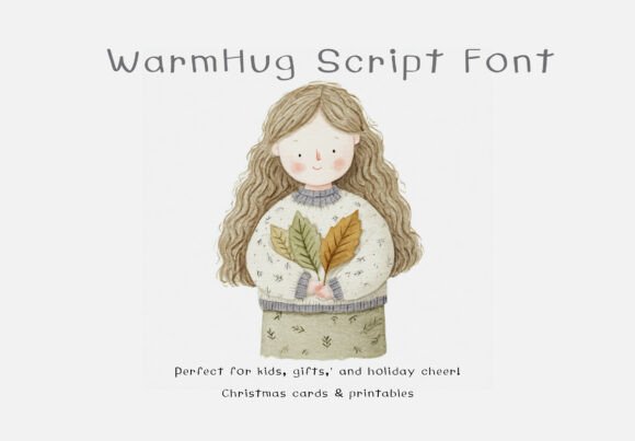 Warmhug Script: The Cozy Handwritten Typeface for Heartfelt Designs